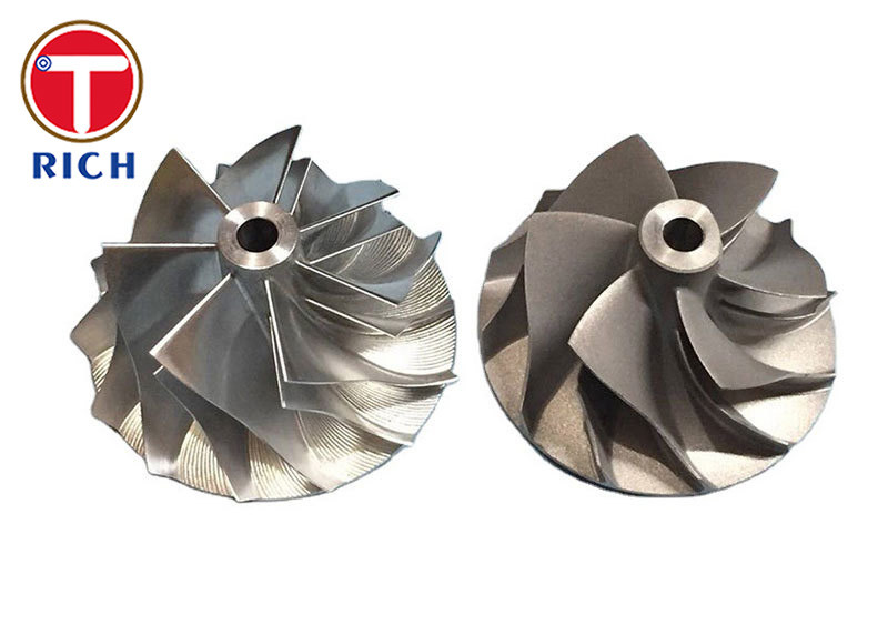 Machining Parts CNC Five-Axis Finely Carved Aluminum Alloy Impeller Micro Parts