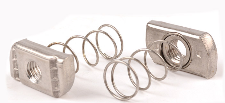 Unistrut Channel Spring Nut Yellow Zinc Spring Nut Horn Spring Channel Nut