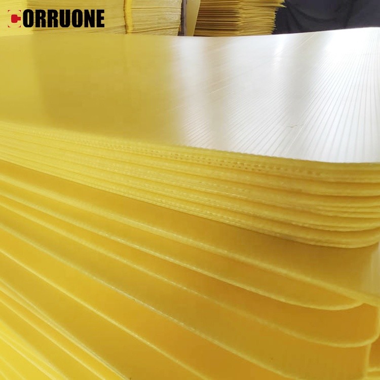 Cutting Service Coroplast Board Handmade Optional Flame Retardant