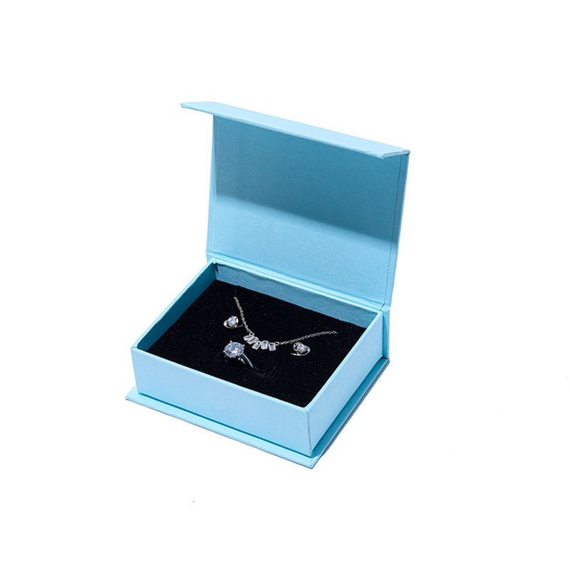 High Quality Biodegradable Custom Cardboard Paper Watch Packaging Gift Jewellery Boxes with Logo Book Shape Magnetic Jewelry Box