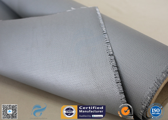 18OZ Heat Insulation 3732 E - Glass 0.45mm Silicone Coated Fiberglass Fabric