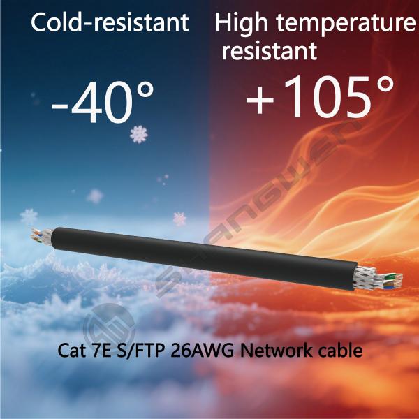 CE ROHS FTP UTP SFTP Cat7 Rj45 Plug Network Lan Cable 1000ft CAT7 LAN AWG23 S/FTP 100% Copper Orange