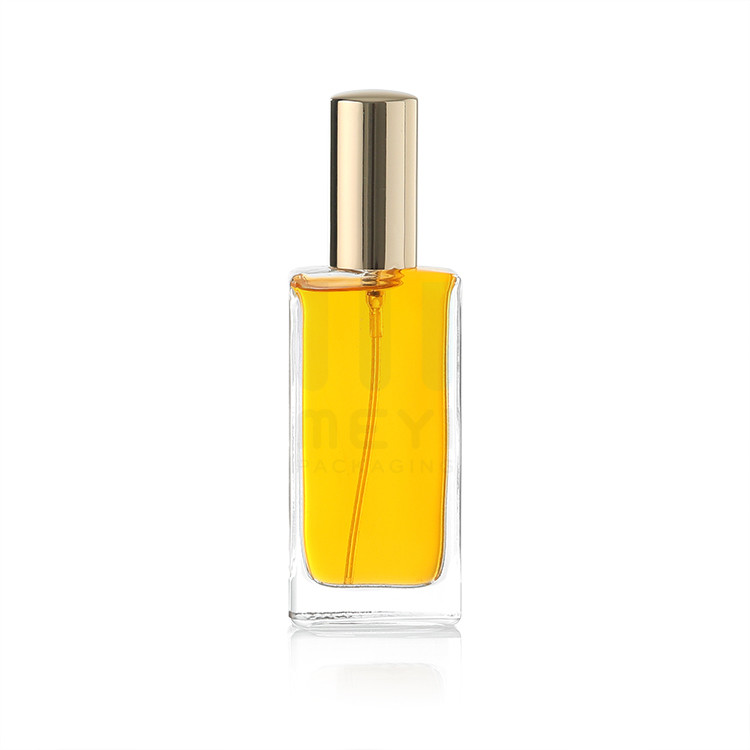 Lightweight Perfume Bottle Caps In Gold Aluminum Color With Crimp Version Neck Finish