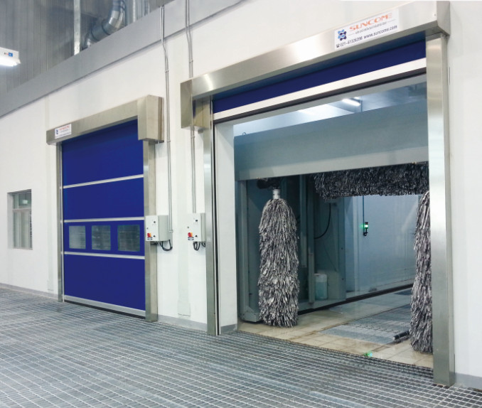 304 Stainless Steel High Frequent Using Production Line High Speed PVC Door