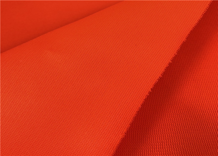 100% Polyester High Visibility Fluorescent Material Fabric For Safety Workwear