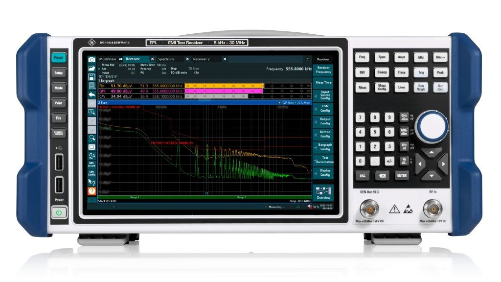 Color Display EPL1000 EMI Test Receiver Rohde And Schwarz 5 kHz to 30 MHz