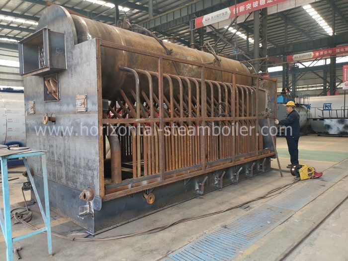 Pellet Fired Boiler 0.5-6 Ton Assembled Boiler For Food Mill