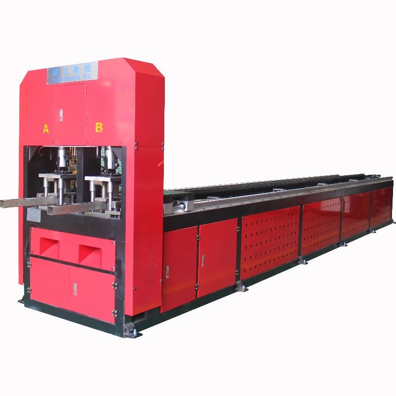 50Hz Electric 2000kg Steel Automatic Shelf Punching Machine With 4mm Hole Diameter