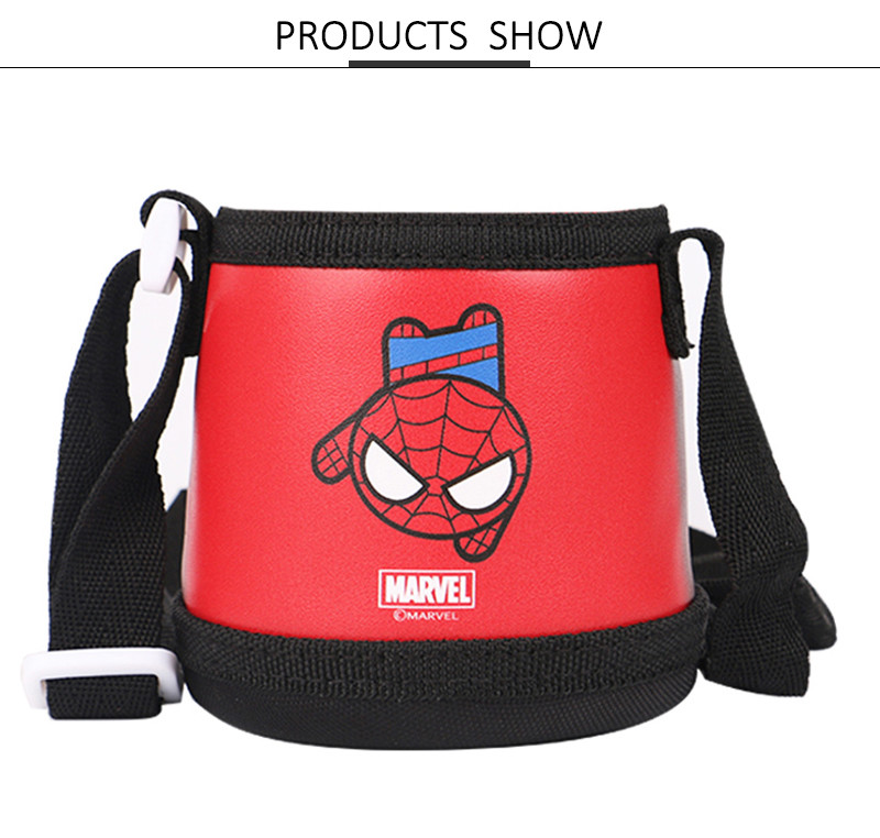 Machine Washable Kids Neoprene Water Bottle Sleeve With Strap
