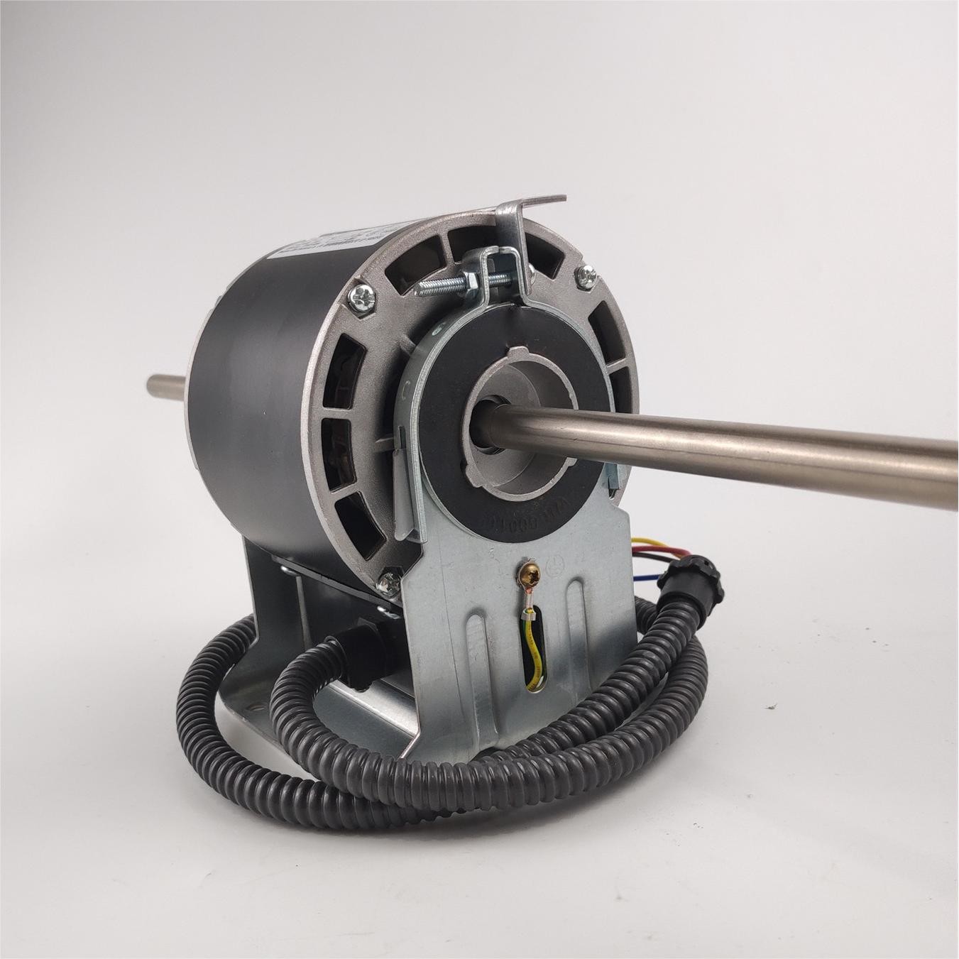 100-220V Central AC Unit Fan Motor One Phase 10-120W Single Phase With Mounting Shell For Air Handling