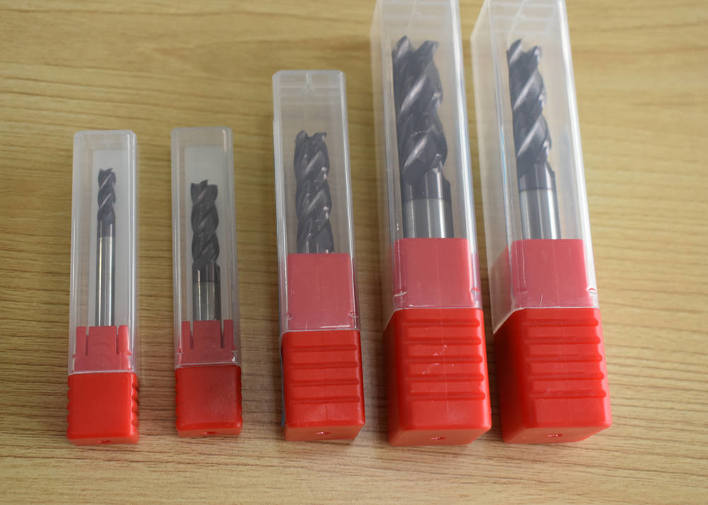 Flat Nose 4 Flute 48mm Solid Carbide End Mill