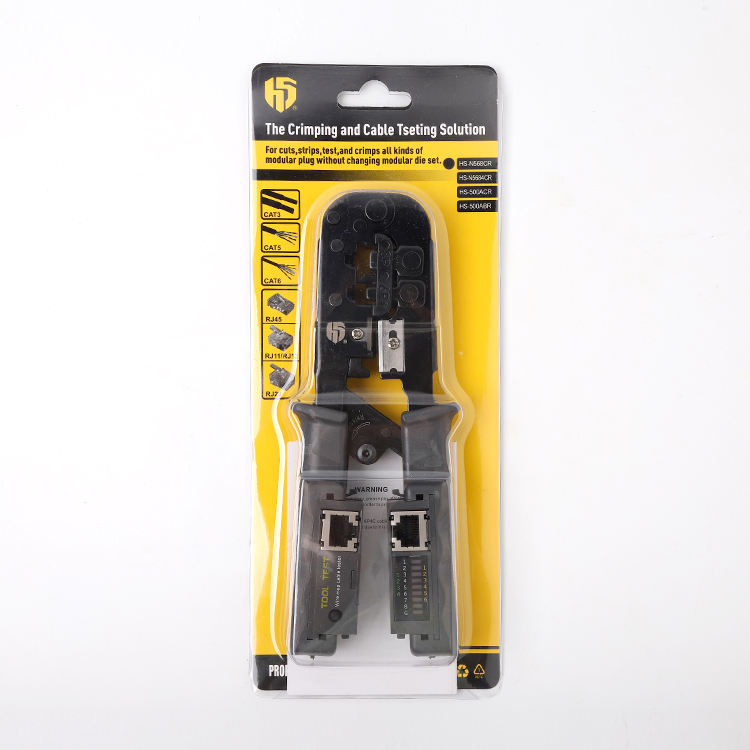 Wire Stripper Network Crimping Tool Stainless Steel Modular Plug Crimping Tool