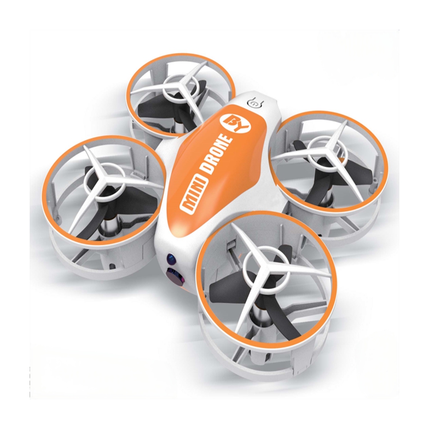 Mini Remote-Controlled Toy Aircraft with 360 Rotation and Led Lights State of Assembly Ready-to-Go X11 ORANGE
