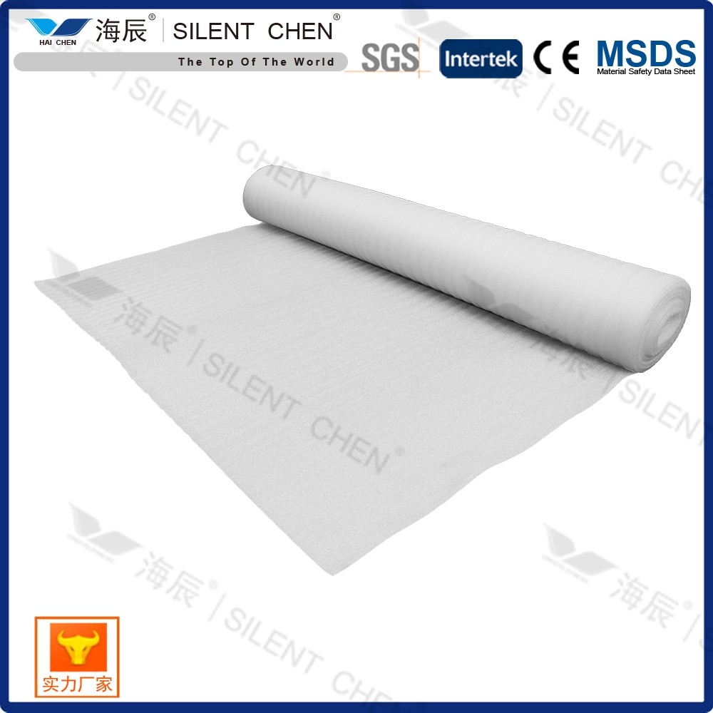 EPE Foam 3mm Acoustic Waterproof Floor Underlayment 20 Kg/Cbm