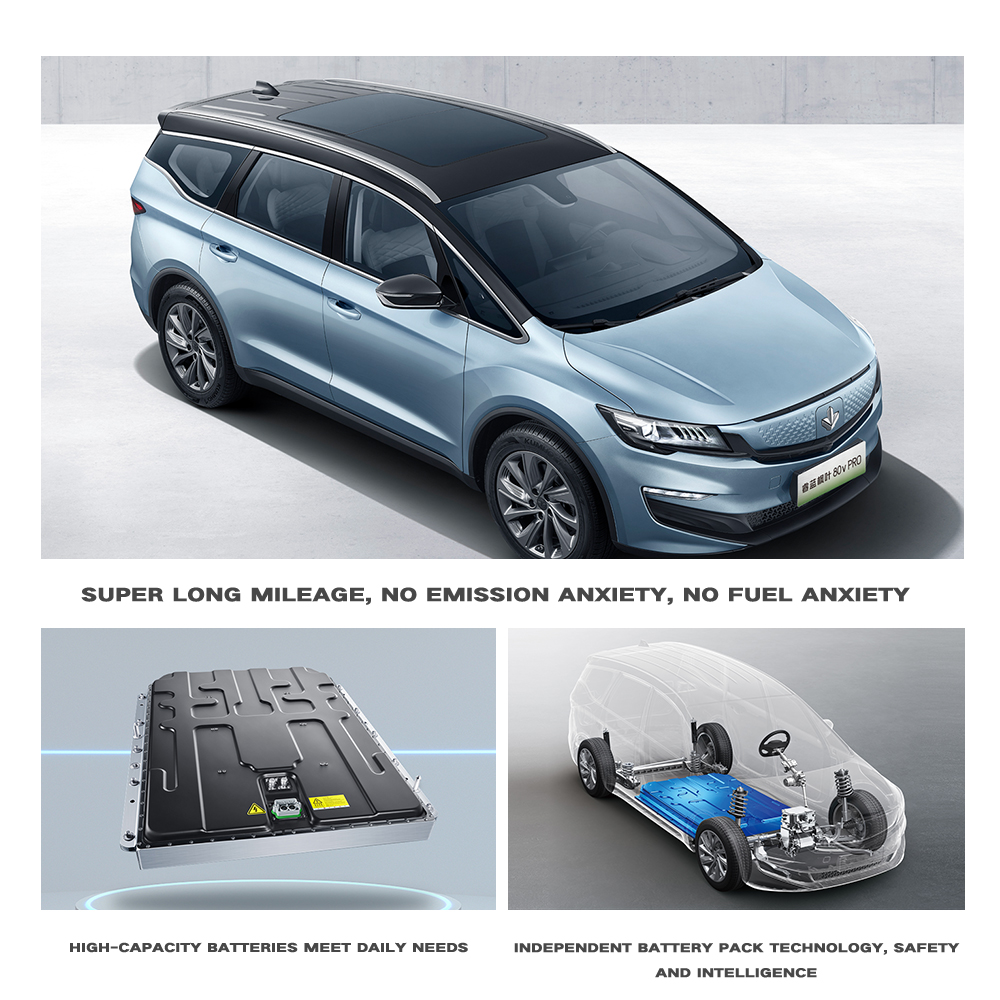 Advanced Energy Technology Geely Livan Electric Car with CATL or Gotion tech Battery and 5-door-6-seater Body Structure