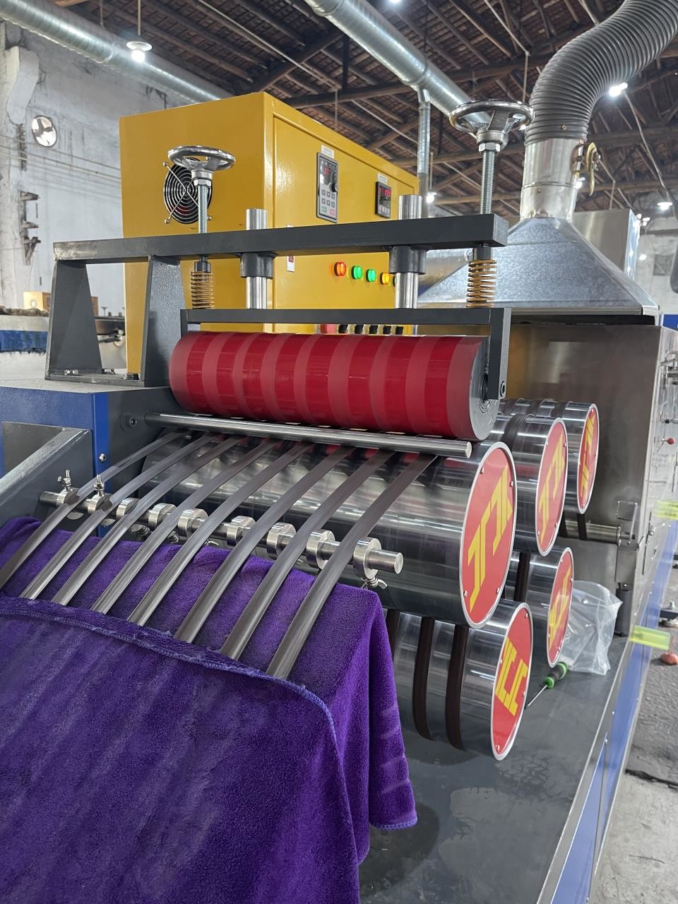 PLC Control Easy Operation High Capacity PP Flexible Strapping Equipment/Flexible Strapping Production Line