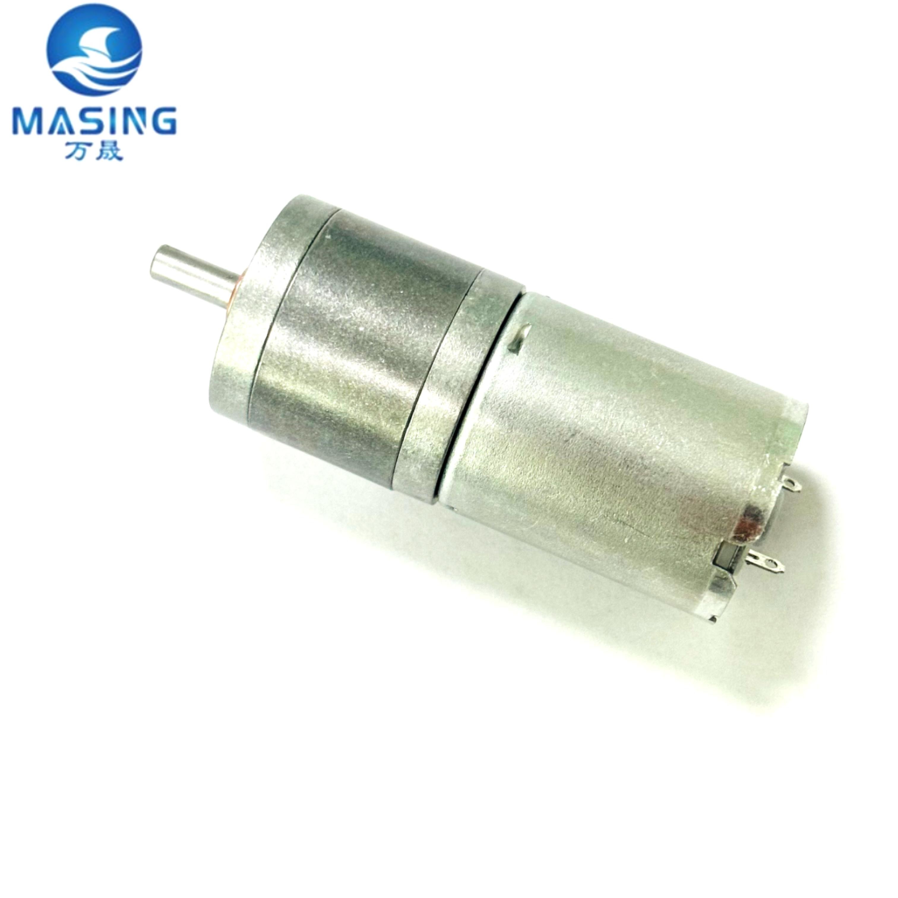 Gearbox 25mm DC Gear Motor Low Rpm RF-370 High Torque Brushed DC Motor
