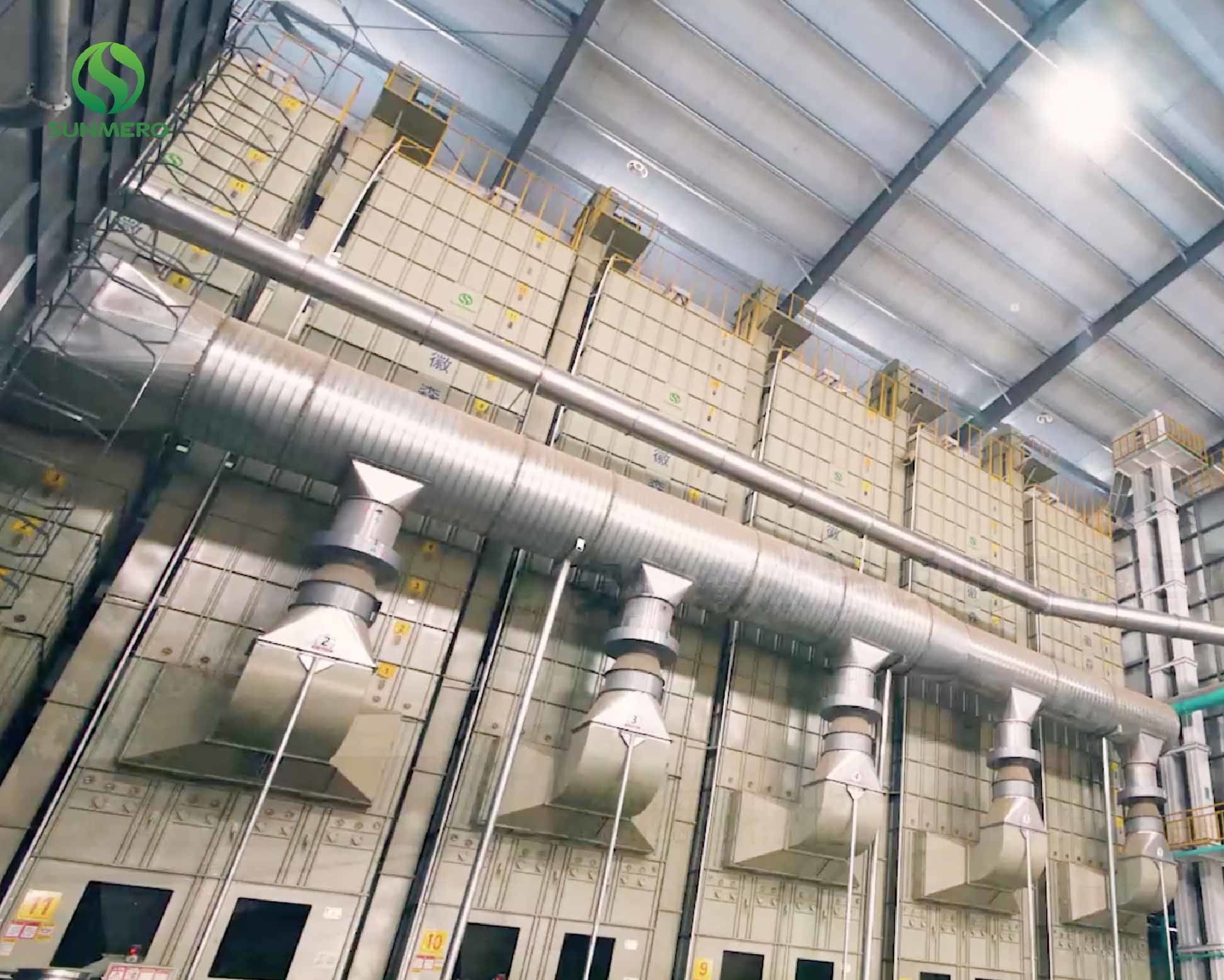 Multifunctional High Drying Efficiency Corn Drying Systems Of 17 Tons