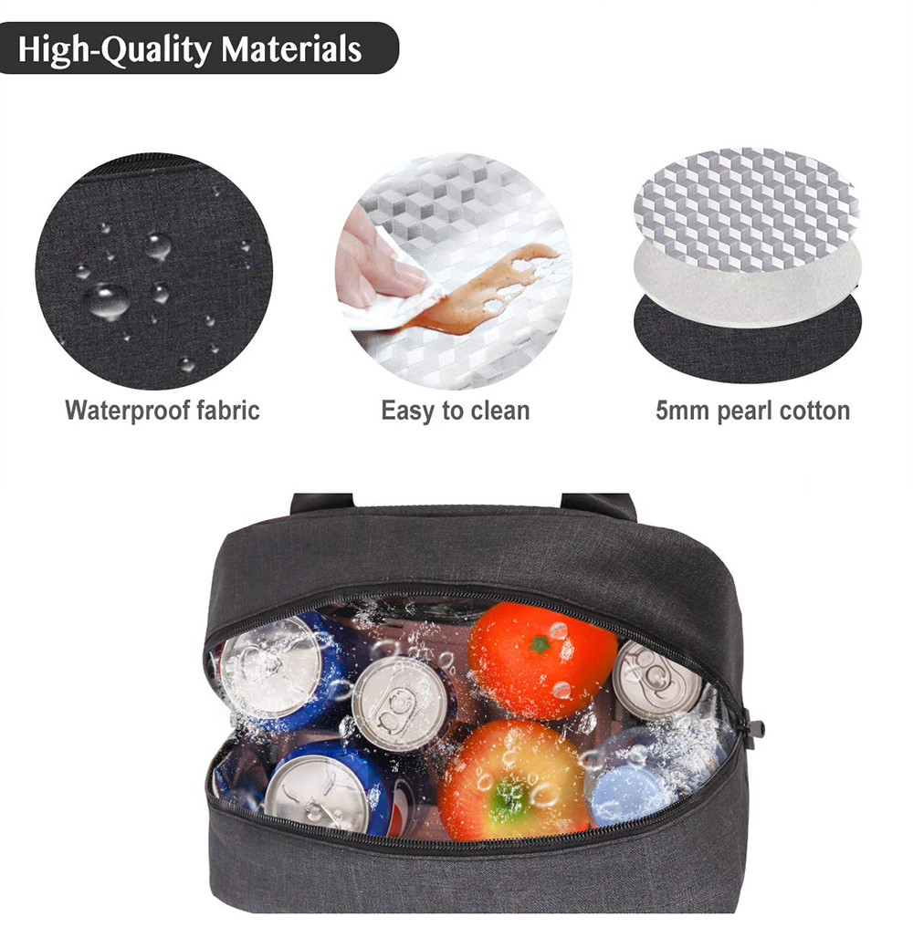 Waterproof Lunch Box Cooler Tote Box Custom Cooler Bag Lunch Container