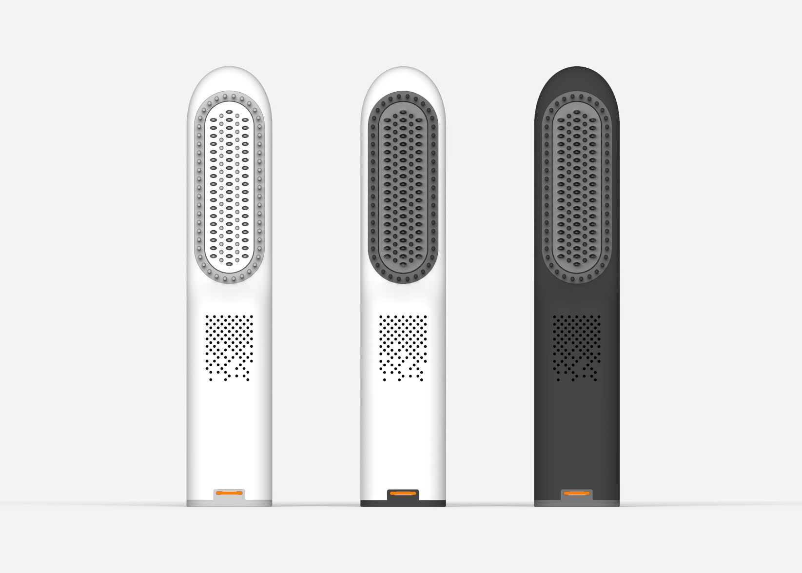 Rechargeable Batteries One Button Operated Ionic Hair Straightener Brush