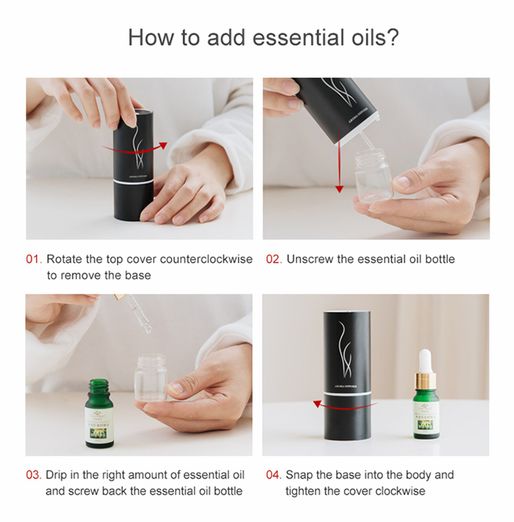 Mini Rechargeable Portable Scent Nebulizer