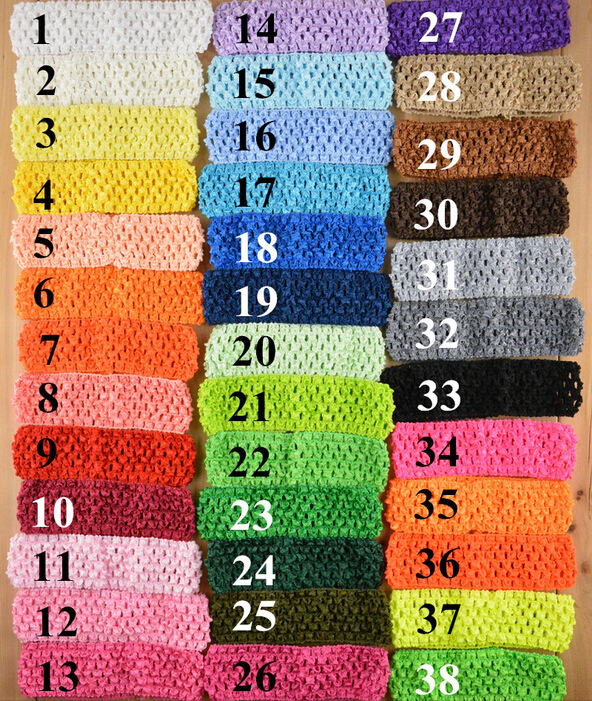 Cute Crochet Headbands Hair Head Band Bow Kid Baby Girl Accessories Knitted Headwrap Hair Band Fashion Knotted Crochet