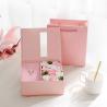 Buy cheap Rigid Cardboard Jewelry Flower Gift Packaging Box Custom Logo Printing from wholesalers