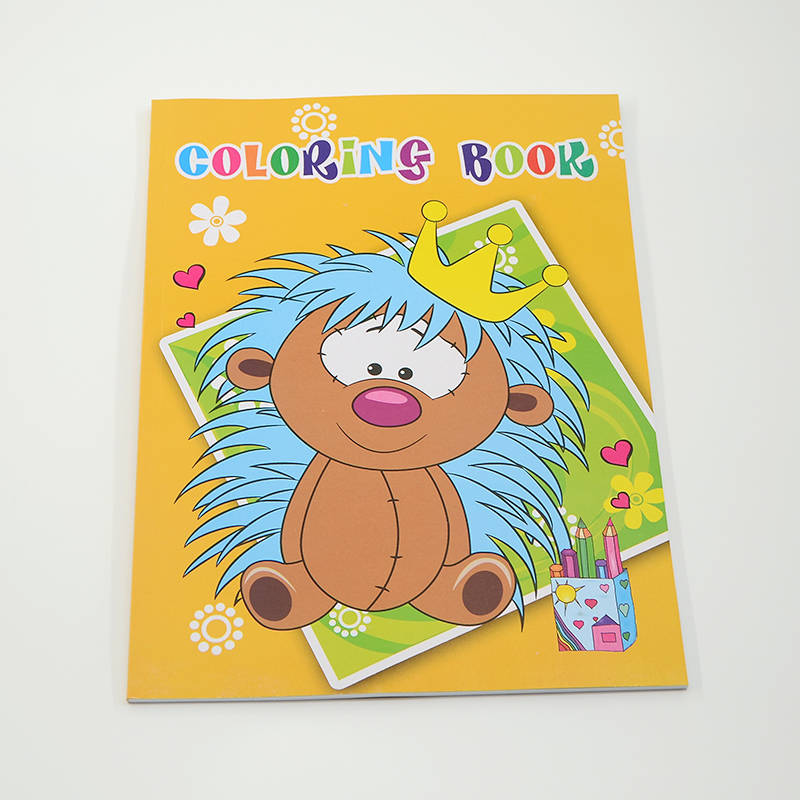 Soft Hardcover Binding Drawing Book for Kid Baby Memory Colouring Child Board Book