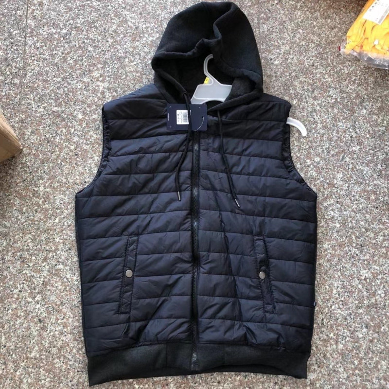Black Navy Utility Gilet Vest Mens Black Puffer Gilet GM M G GG Size