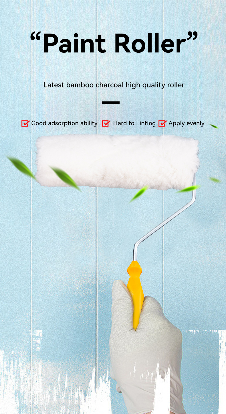 ODM Supported Wall Painting Tool Cotton Brush Material for Customized Applications