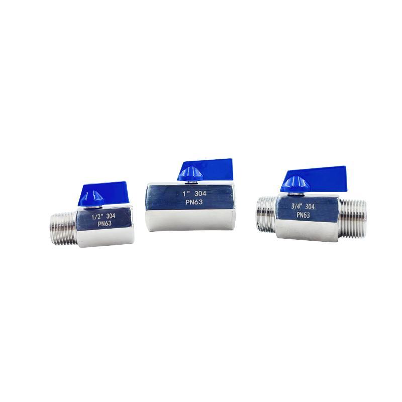 China Manufacturers Stainless Steel Mini Ball Valve with Thread