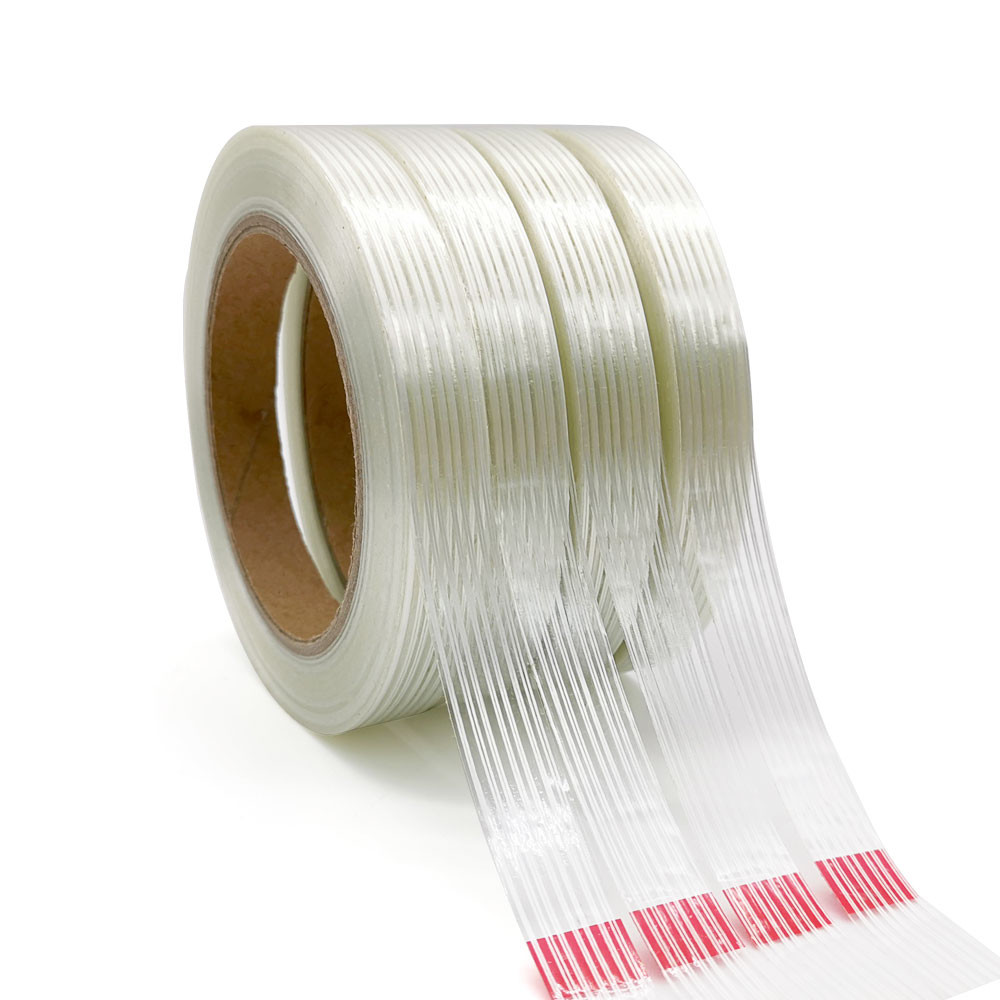 Filament Reinforced Fiberglass Adhesive Tape Pressure Sensitive 50MM x 55M x 160um