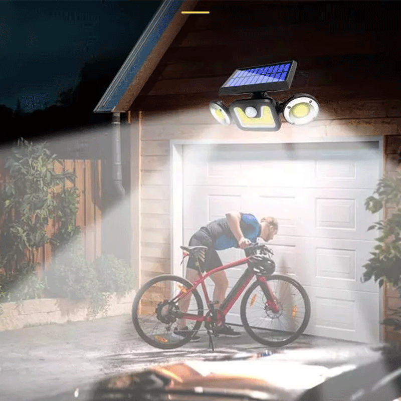 Garage door lights