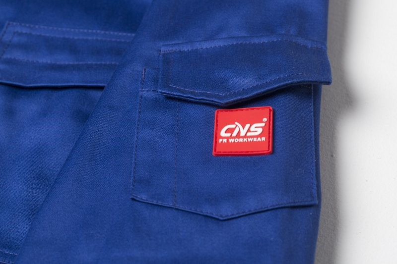 99% Cotton Lightweight Fire Retardant Overalls , 350gsm Welding Protective Clothing