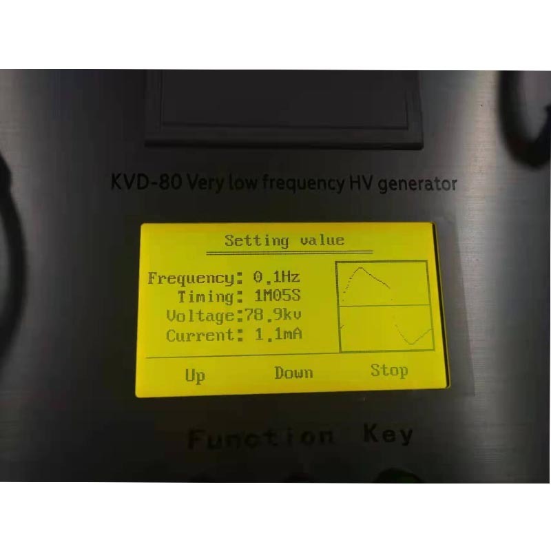 Withstand Voltage Tester 0.1Hz Vlf 80kv High Voltage Cable AC Hipot Tester
