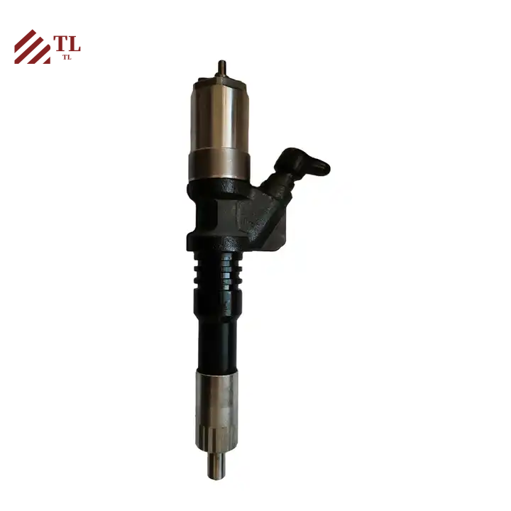 KOMATSU SA6D125E PC400-7 PC450-7 Crawler Excavator Fuel Injector 095000-1210 6156-11-3300 6156-11-3301