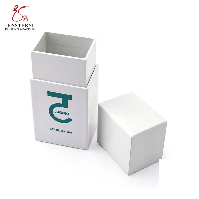 Matte Lamination Recycled Cardboard Wine Gift Boxes Customized Logo
