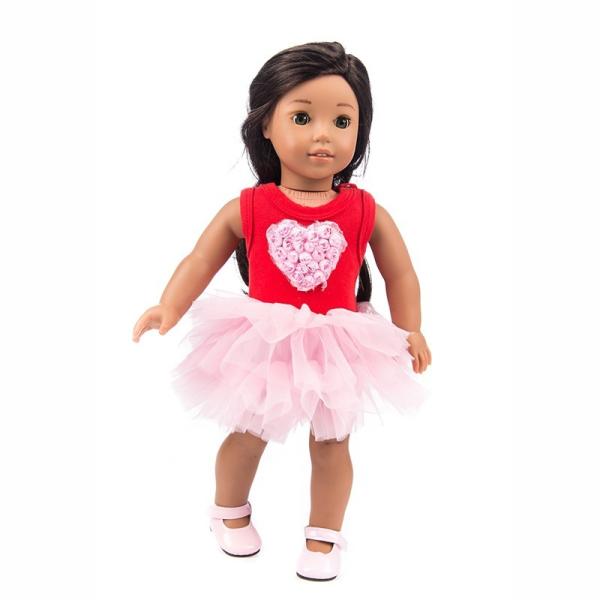 Princess Dress For Doll Cotton Doll Clothing Accessories Sleeveless Doll Clothes