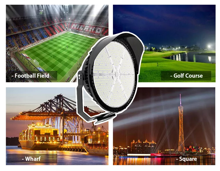Energy Efficient 750W Flood Light Cricket Stadium Light For Cricket Stadium