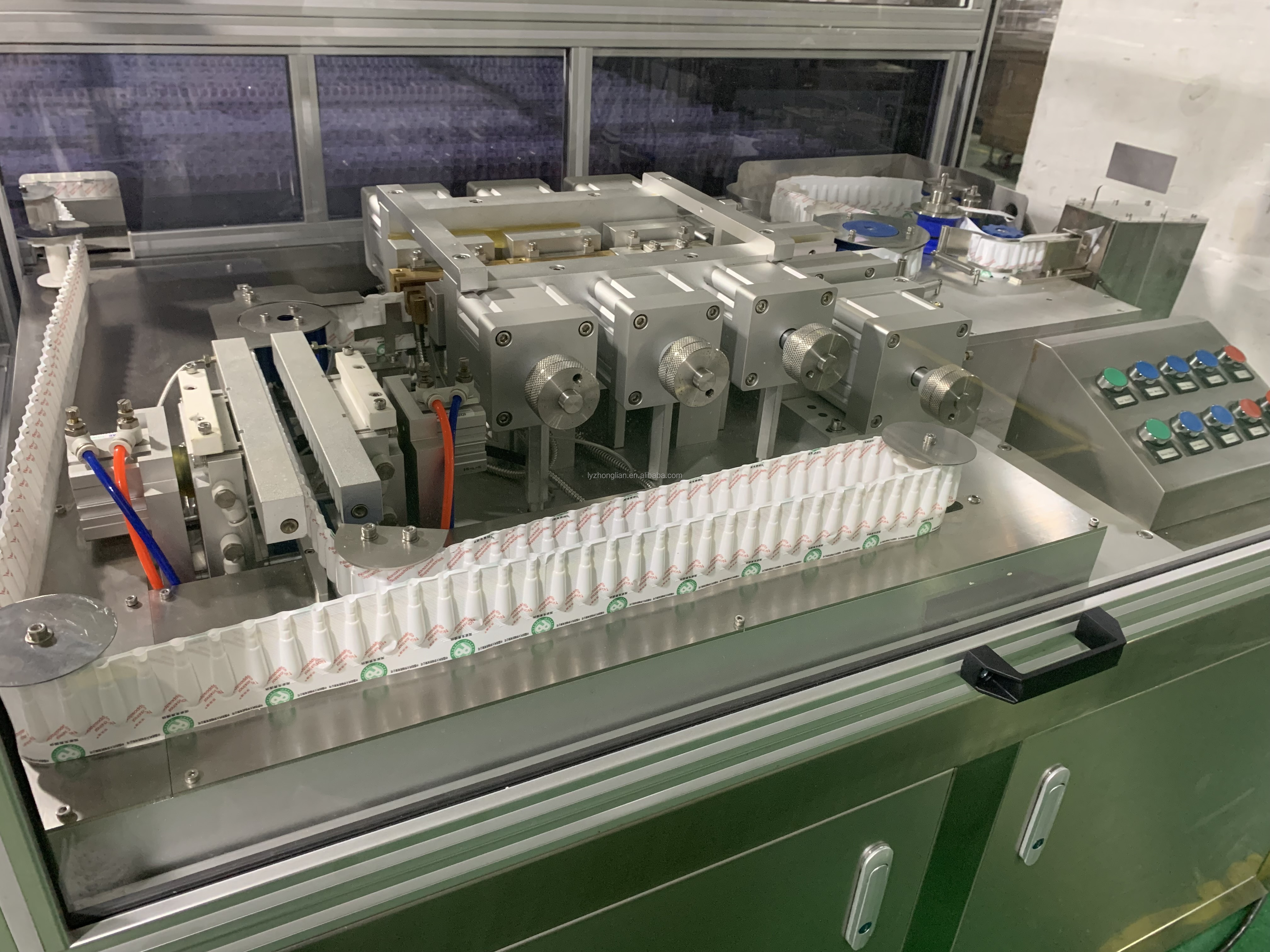 Vaginal Suppository Production Line With Boric Acid Filling And Sealing Machine