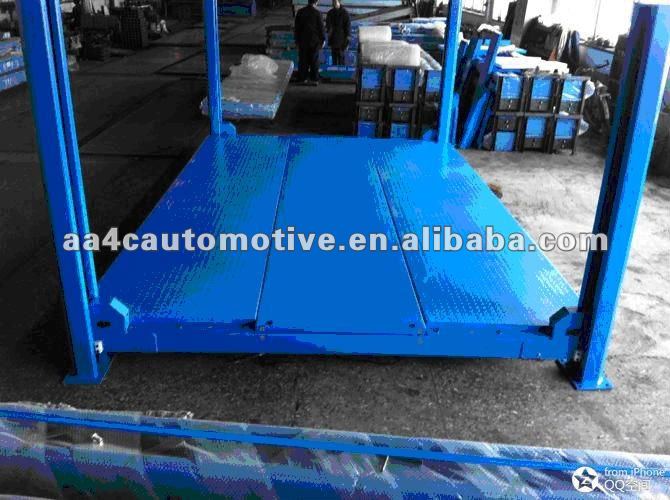 hydraulic high rise four post car lift ramp