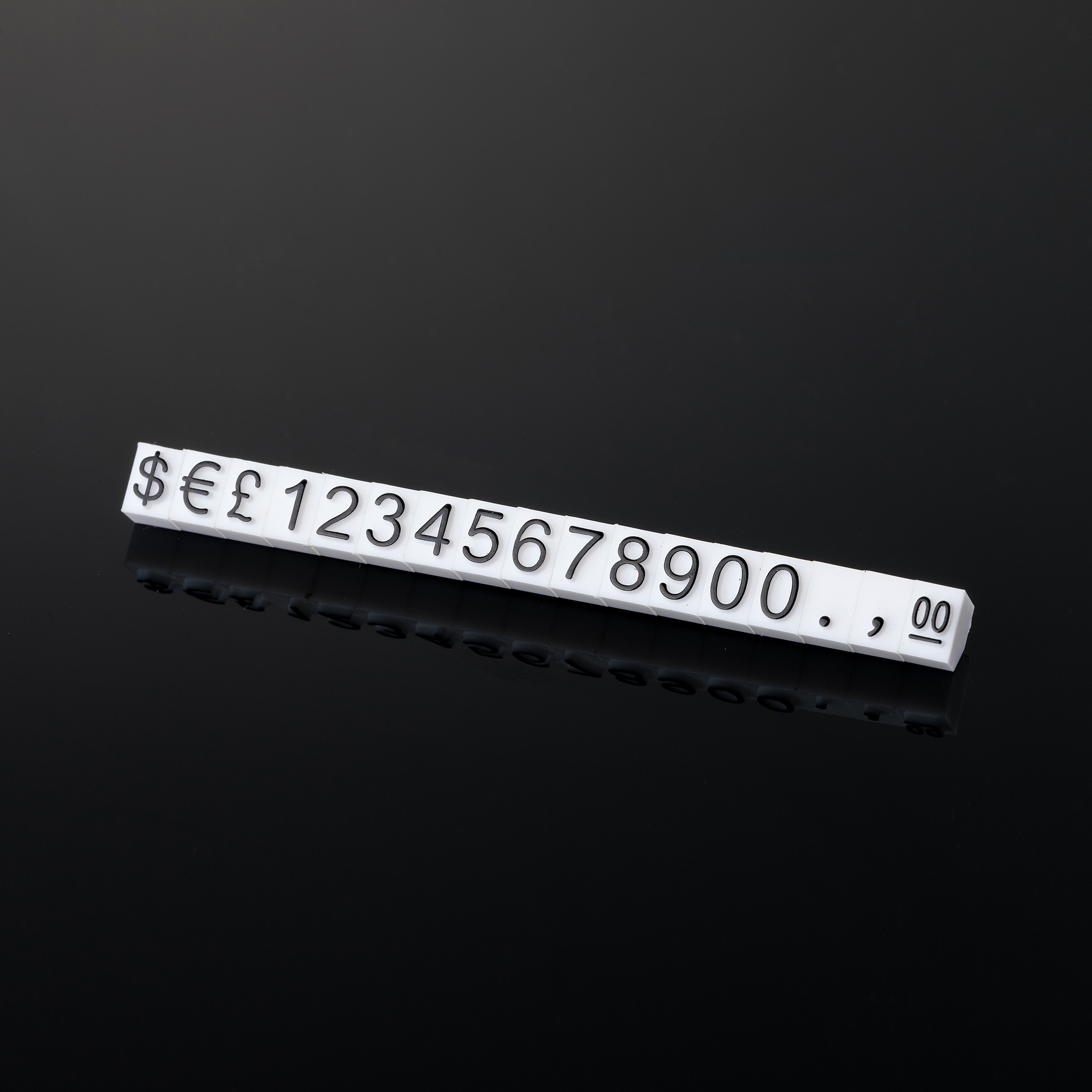 Adjustable Fashion Jewelry Display Price Tags 3mm Thick For Watches And Rings