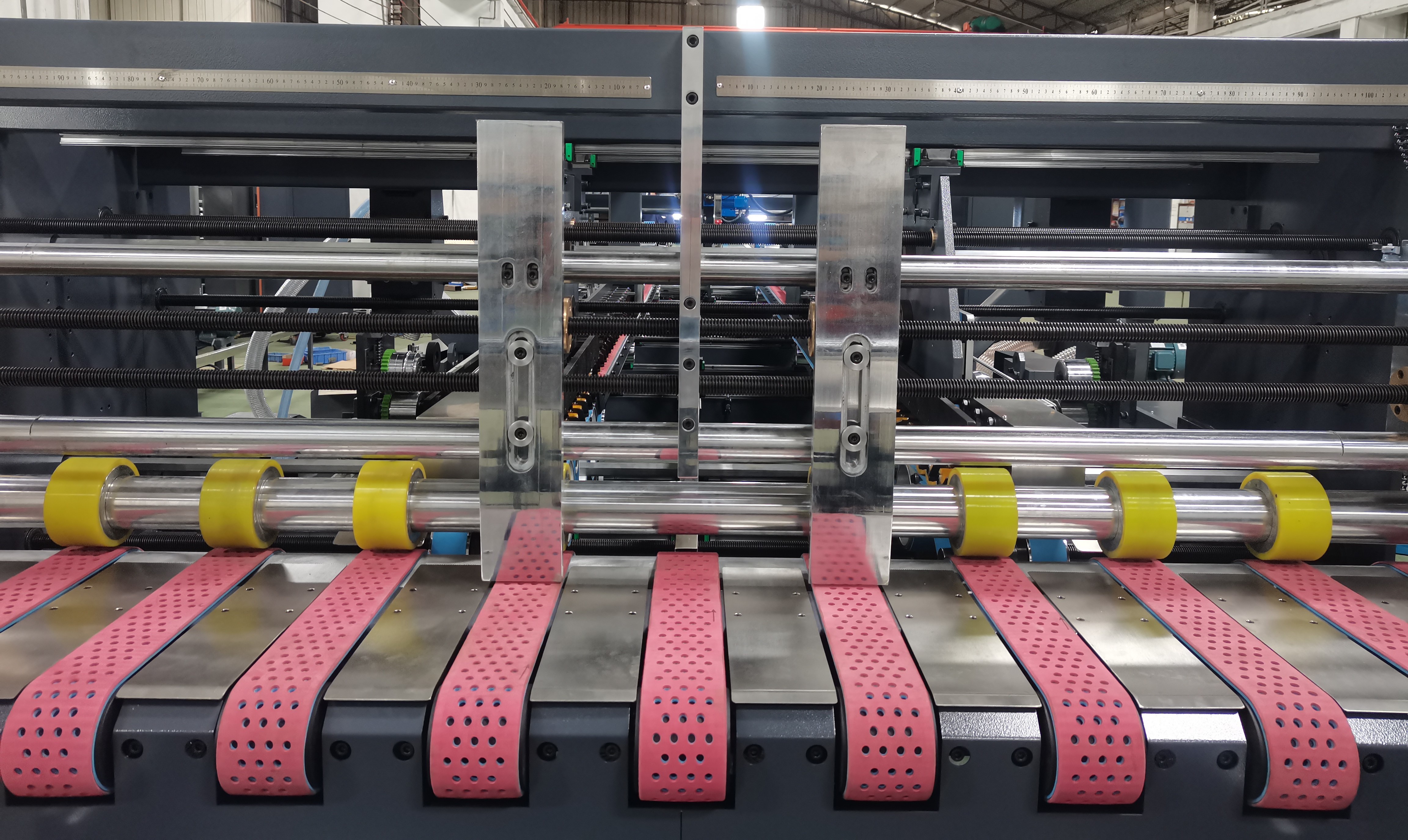 High Speed Automatic Folder Gluer Machine 75kw with Auto Feeding Rectifying