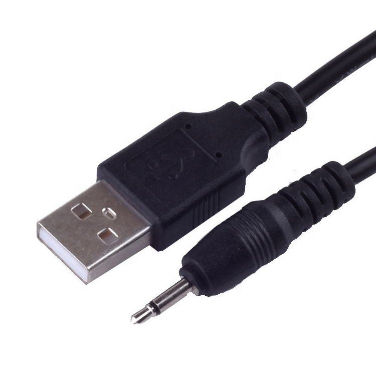 Custom USB to 2.5mm Mono Audio Jack DC Charging Cable
