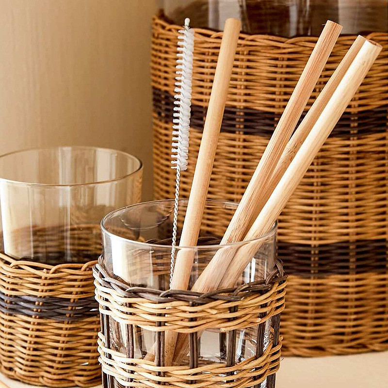 8cm Reusable Eco Friendly Straws Travel Juice Coffee Cocktail Straws