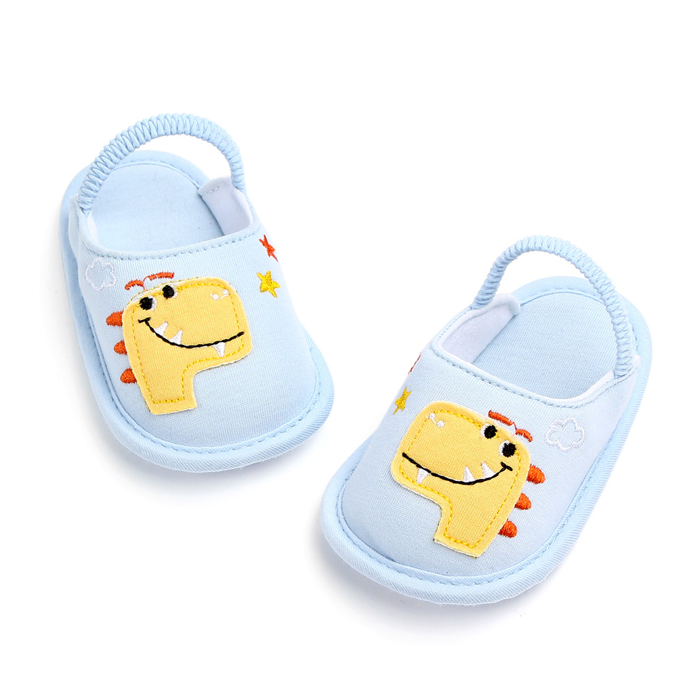 Lovely Cotton fabric cute animal bowknot rainbow infant boy girl baby sandals