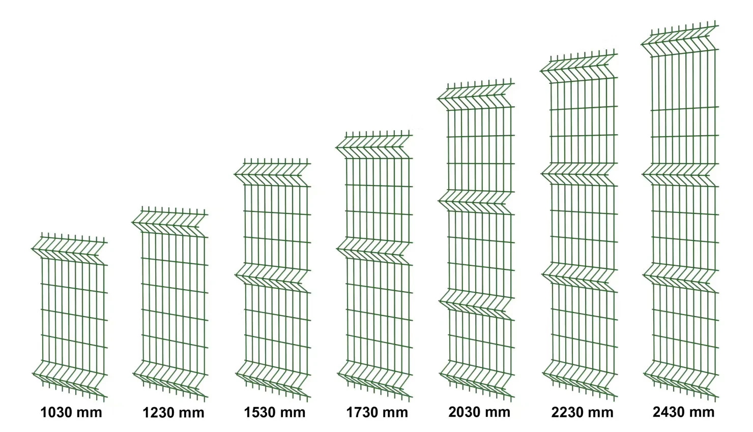 Home Playground 3d Welded Wire Mesh Fence 3mm