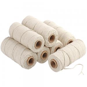 China 3 Strand Twisted Macrame Cotton Rope 2mm-60mm Specifications for Creative DIY Projects on sale