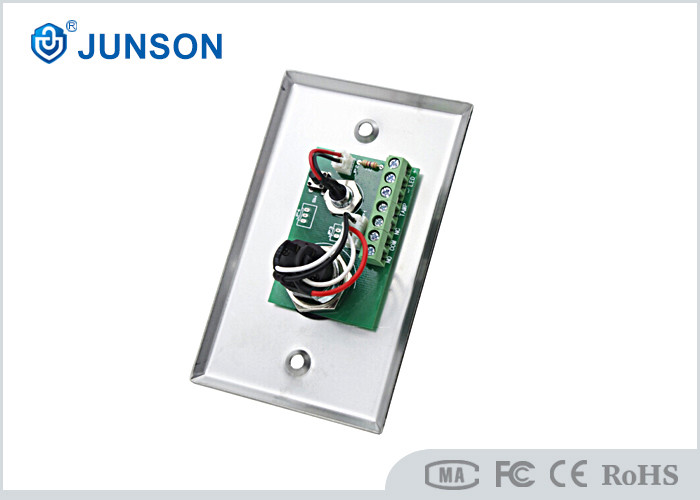 DC36V Door Release Key Switch Sandblast Stainless Steel NC COM