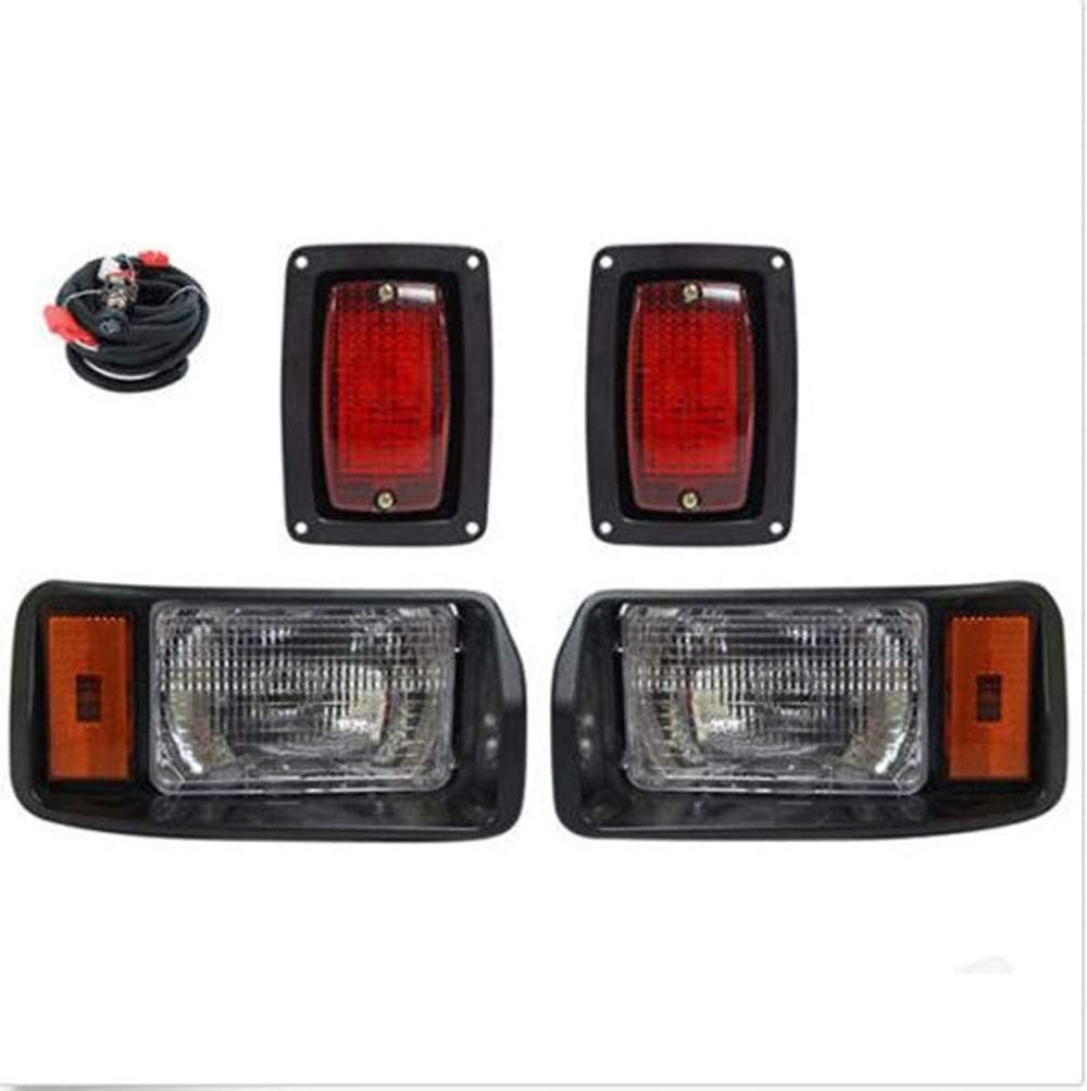 Club Car 1993-UP Golf Cart OEM Basic Headlight And Taillight Kit With Wires